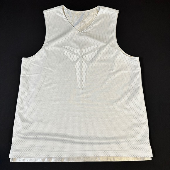 Nike Kobe Jersey Mens XL White Reversible NBA Basketball Mamba Forever FZ0934 - Picture 9 of 15